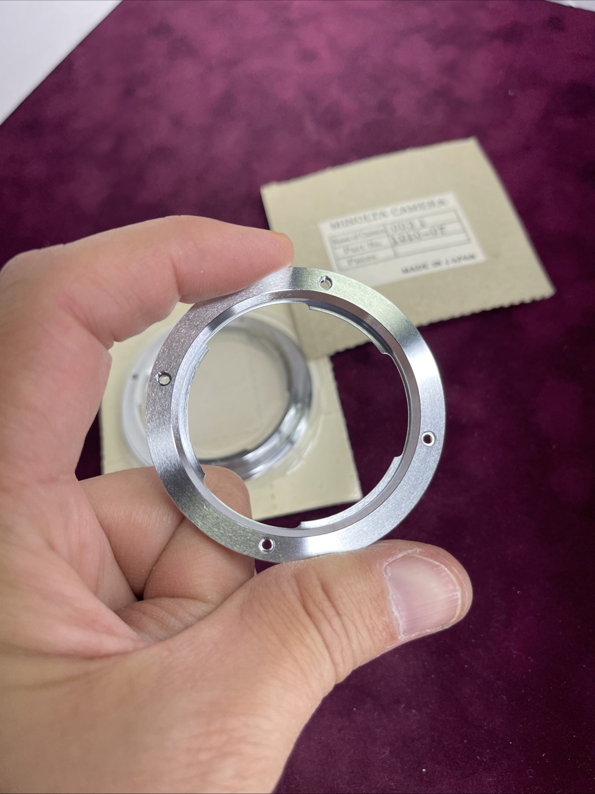 Minolta camera body lens flange for any SR SRT or X & XK cameras USA Seller New