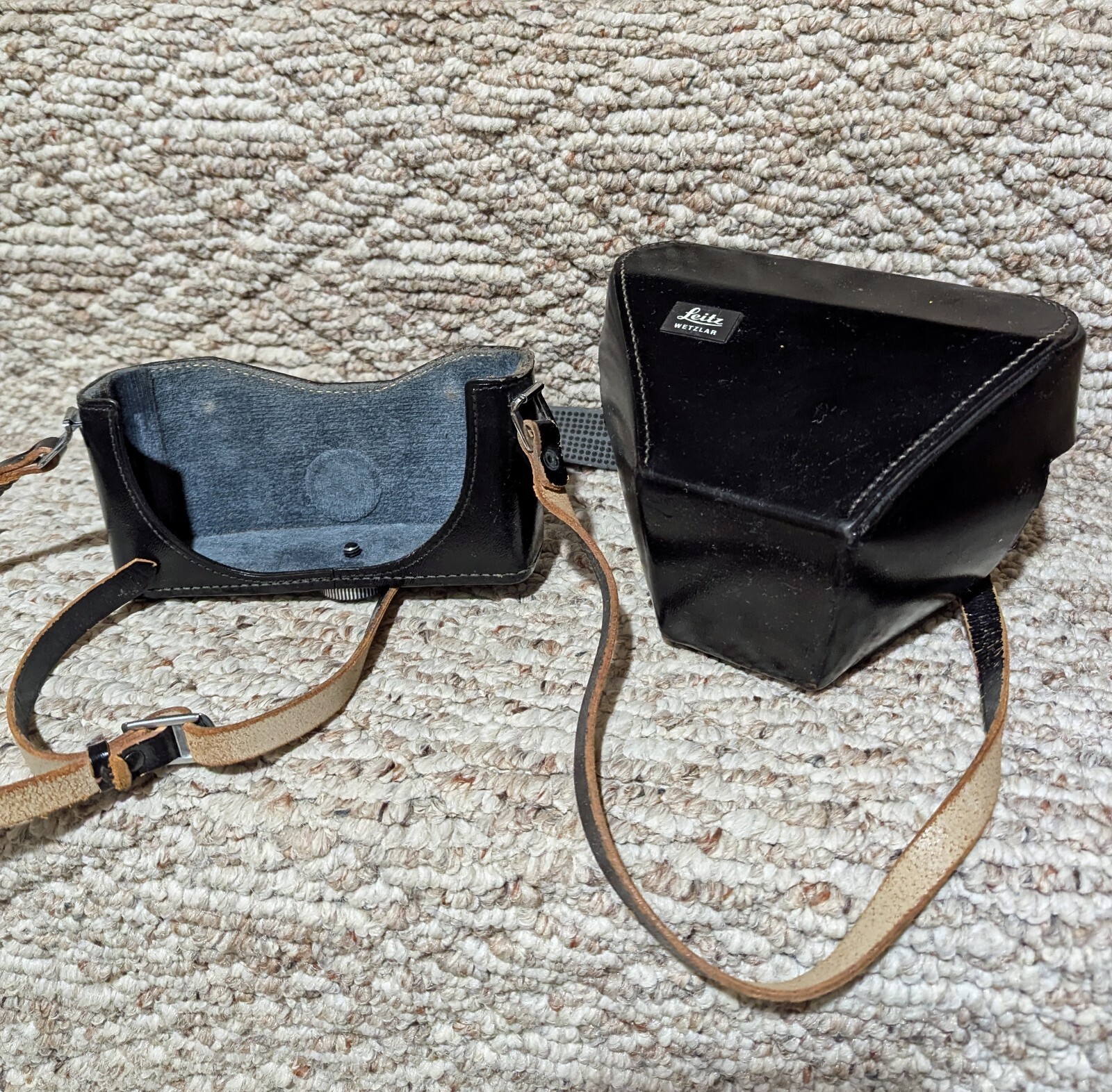 Vintage LEITZ Germany Leicaflex Leather Case Cover GERMANY GC