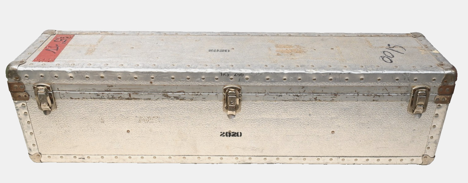 VINTAGE Birns & Sawyer Hollywood Aluminum Transit Case 1950s? Cinema Long Lens