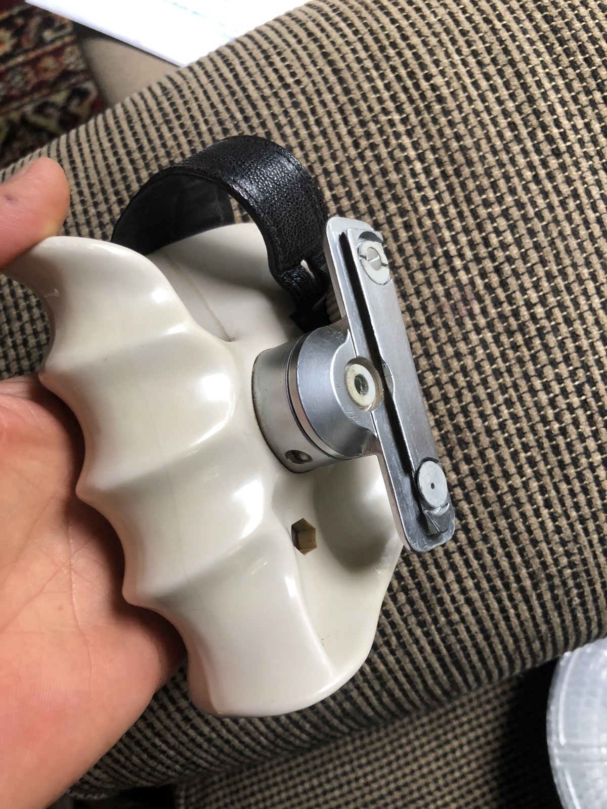 Linhof Technica White Left Hand Grip For Linhof