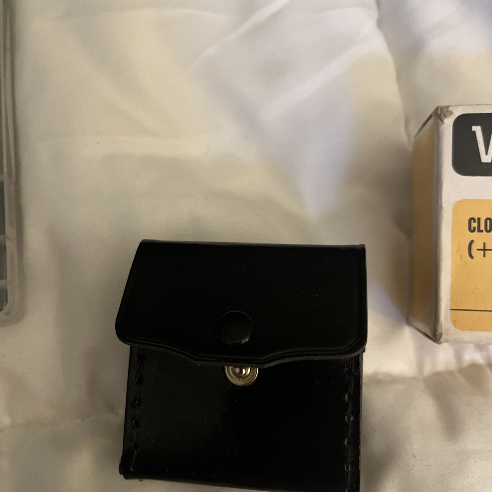 VIVITAR Close Up Lens Set & Case 52MM +1 +2 +4 Still In Plastic Has Instructions