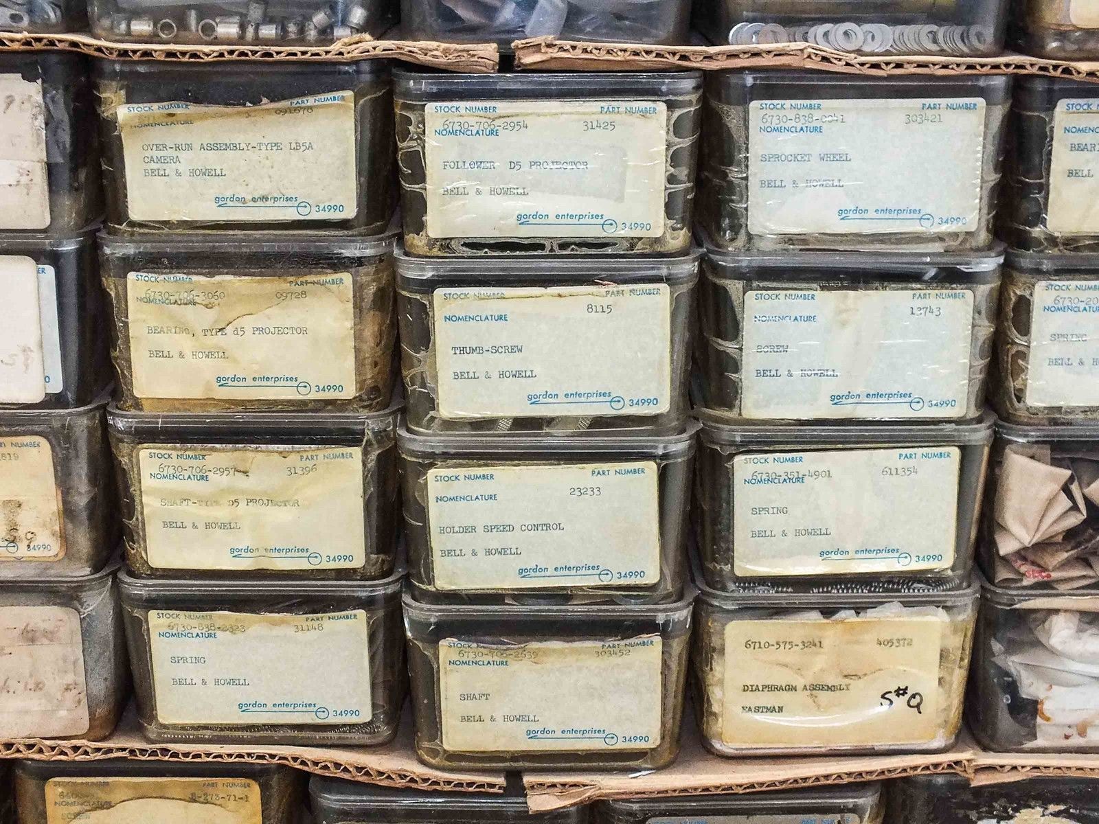 Vintage Camera and Film Repair Parts from Military Repair Depot 1970s and 1980s