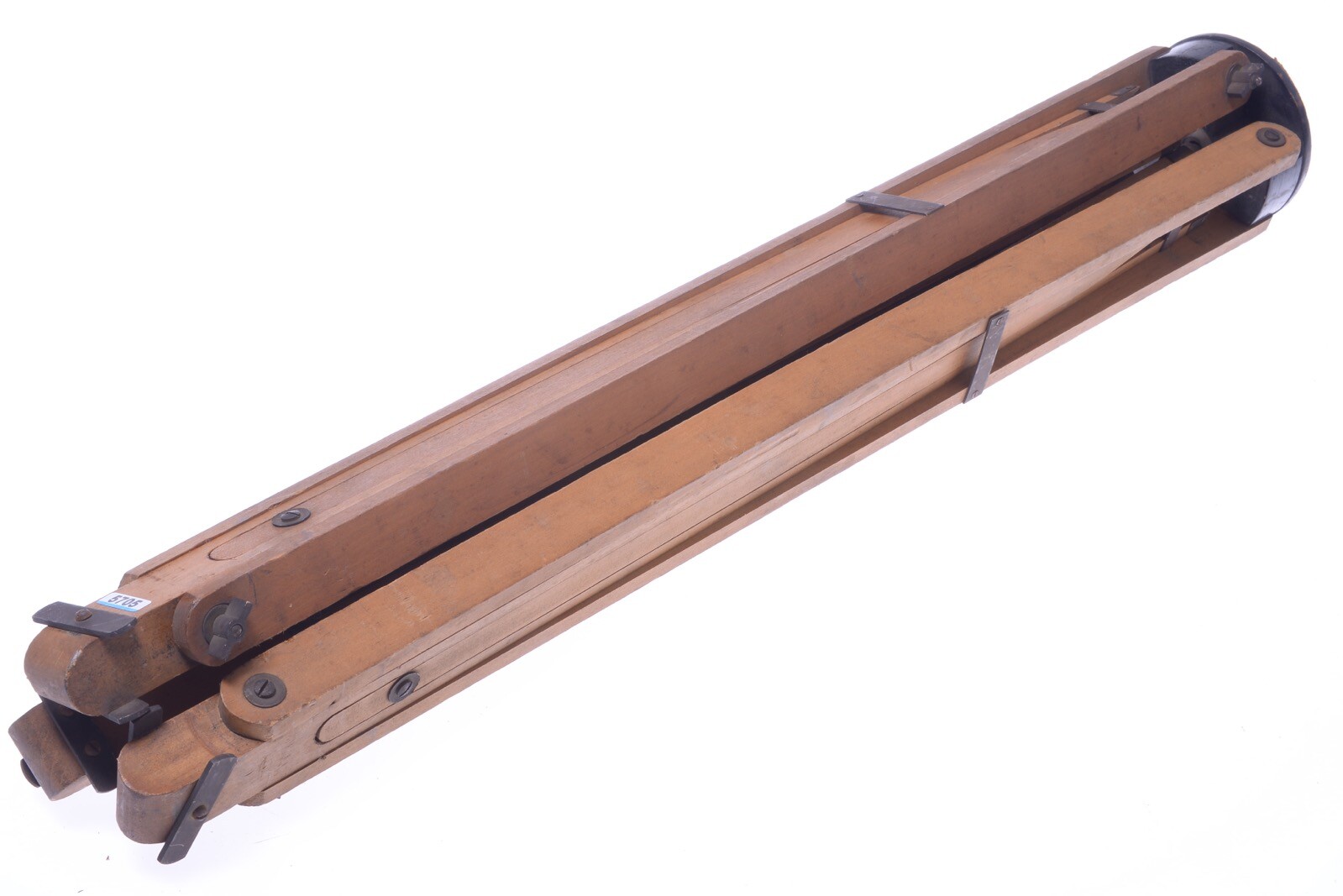 ✅ ANTIQUE WOOD TRIPOD 134CM, 52.75″ GLASS PLATE 9x12cm LARGE FORMAT FIELD CAMERA