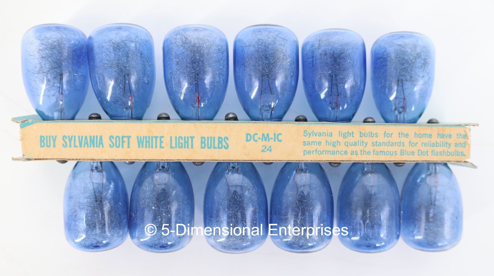 Sylvania Blue Dot Flashbulbs M3B 12-Pack in Original Packaging USA