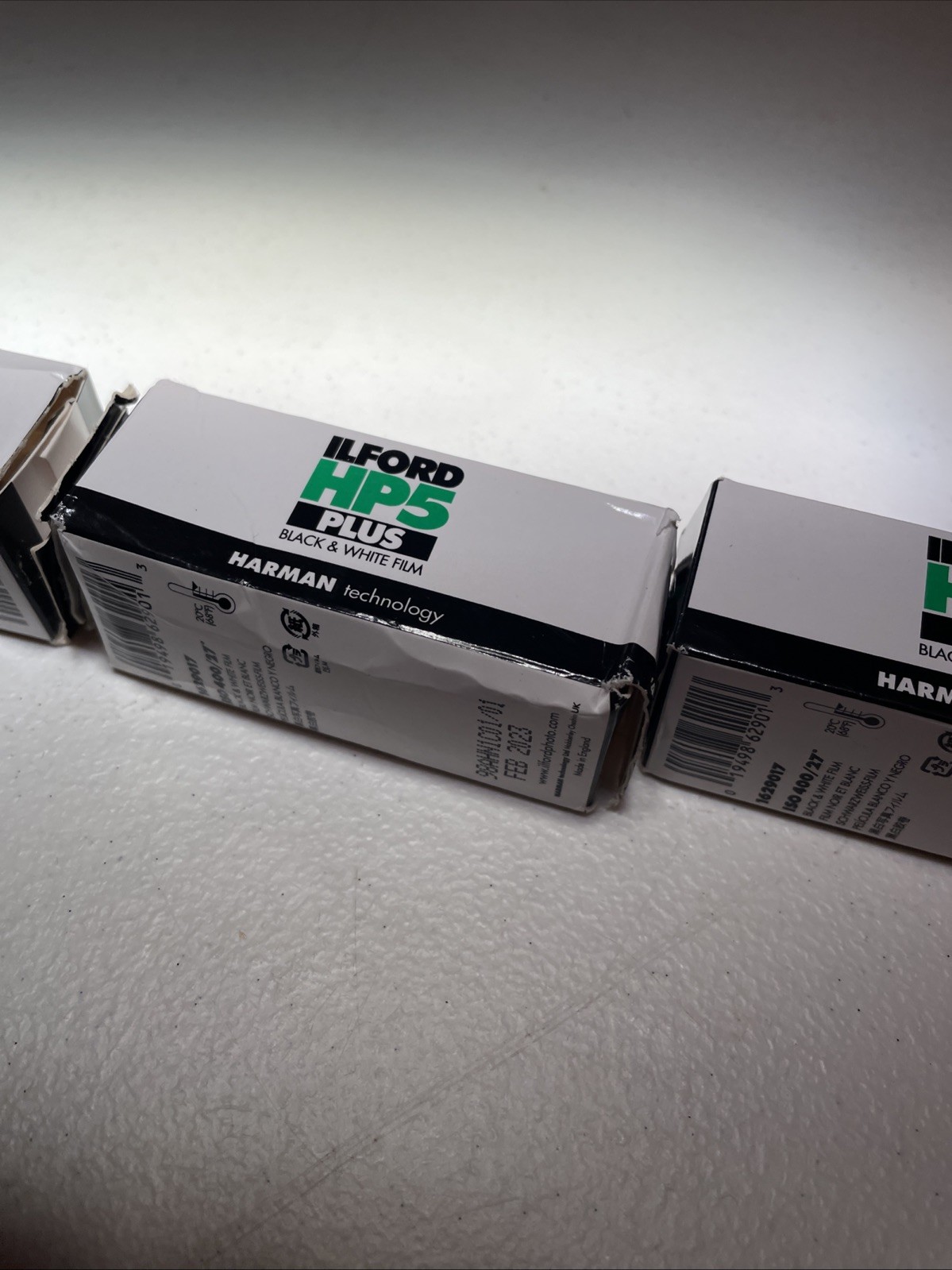 3 Rolls Ilford HP5 400 120 Film READ