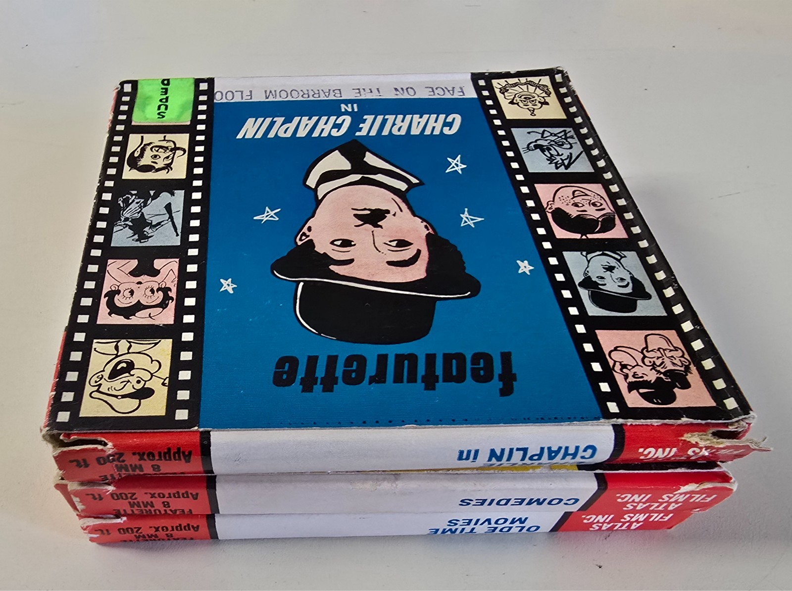 Featurette Charlie Chaplin + Olde Time Movies + Comedies (ALL SUPER 8) LOT-3
