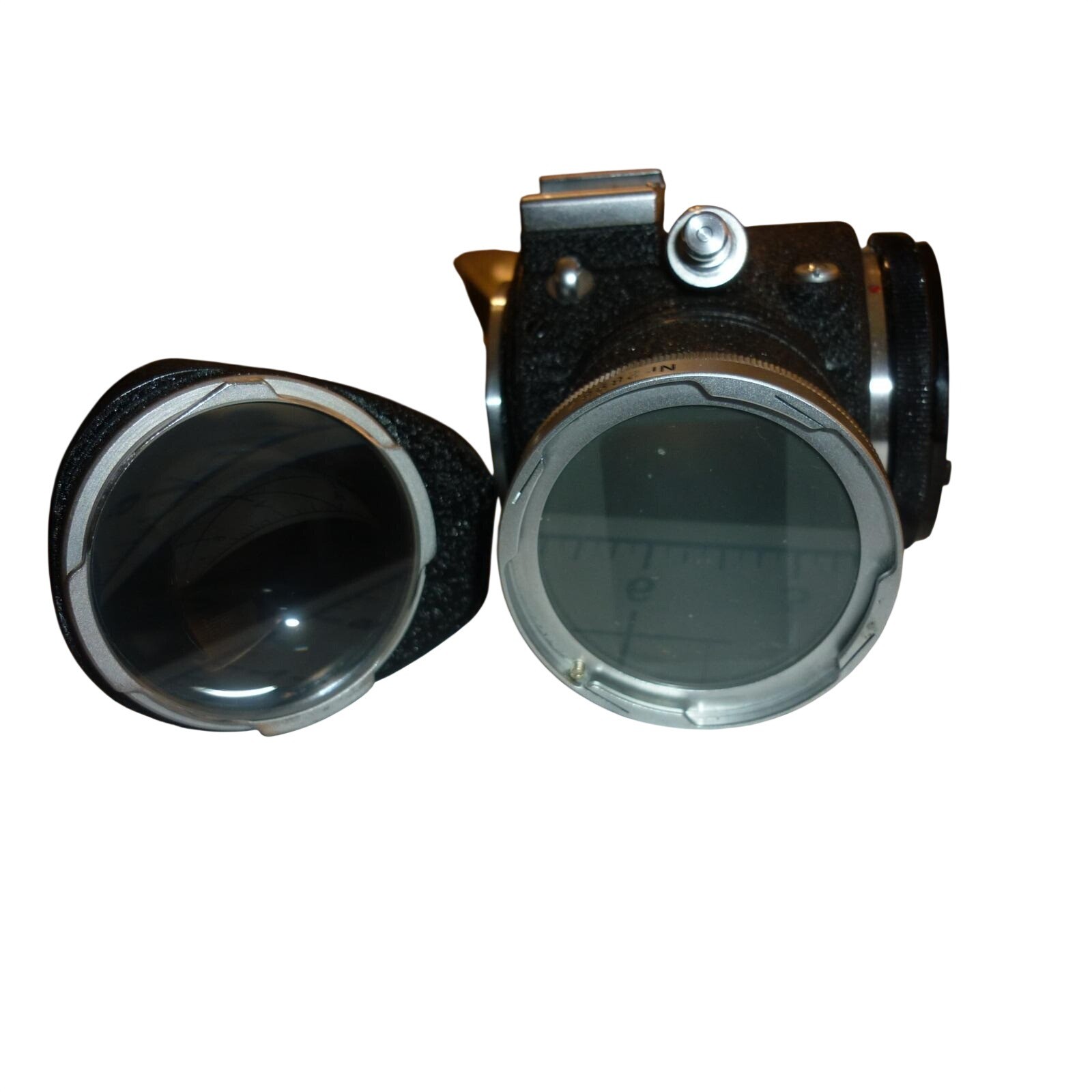 Leitz Wetzlar Visoflex I M-Mount Reflex Housing w/ 90° Prism Finder OTGVO