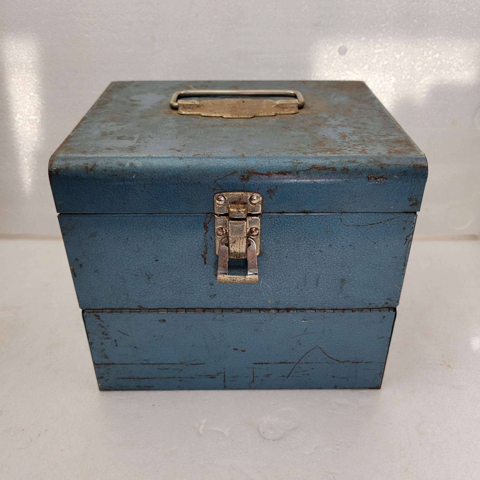 1950s Metal Logan 8mm Film box + 4x 6″ Scherer 2x 5″ Tower Reels Federal Stores