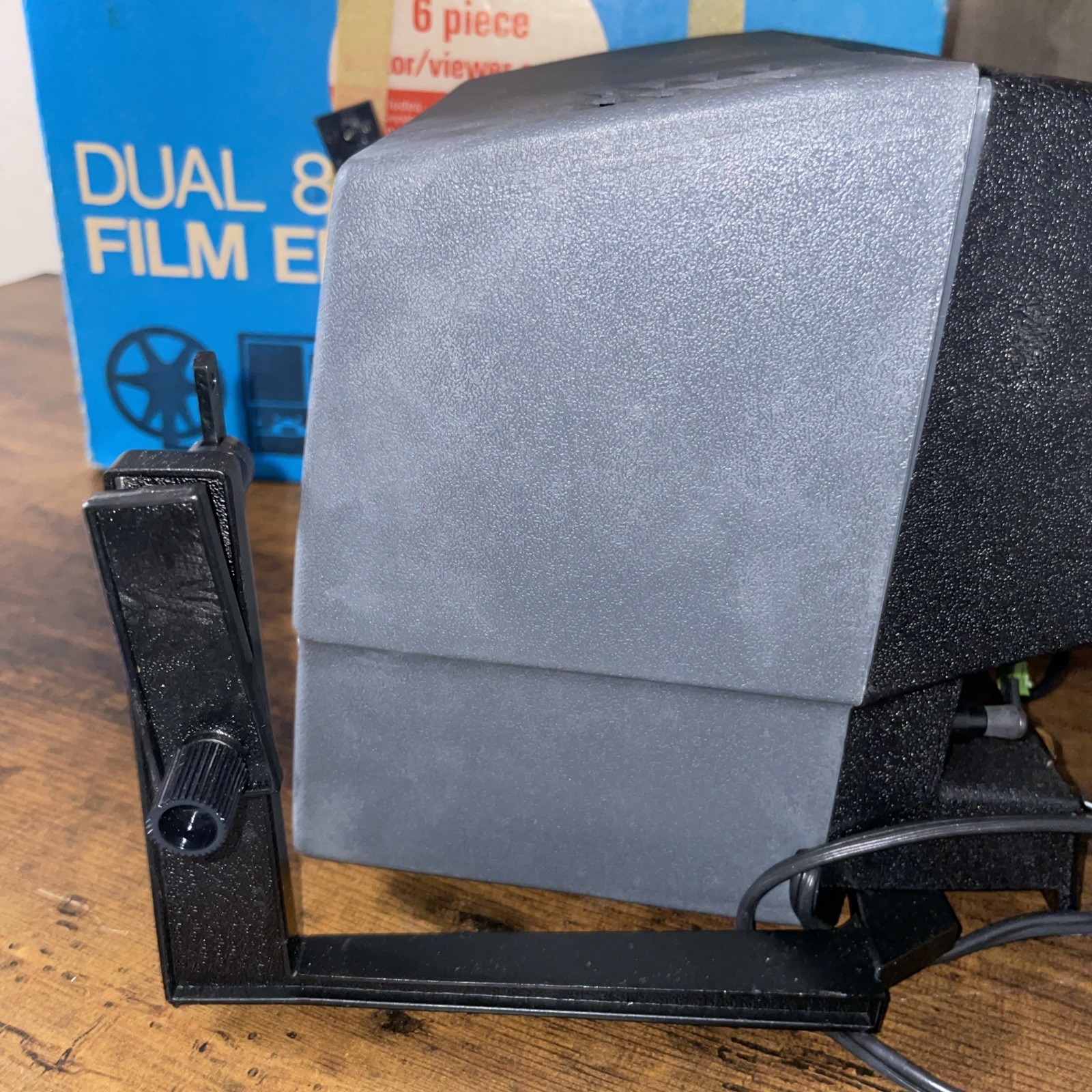 Dual 8 Film Editor, Keystone Model 250 W/ Original Box And Manual. Excellent!!