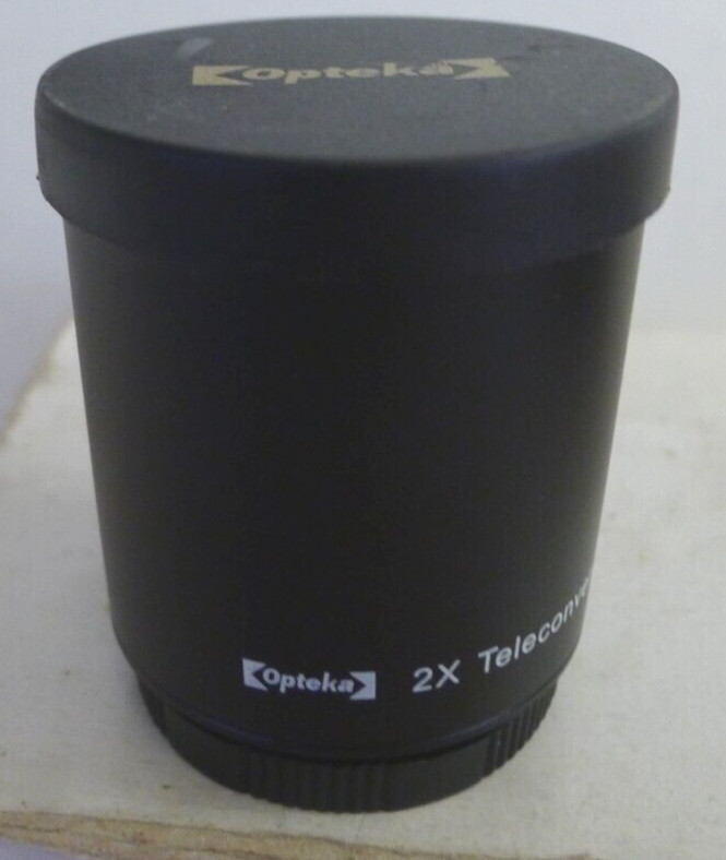 Opteka HD 2X Teleconverter Tube Screw On + Both End Caps