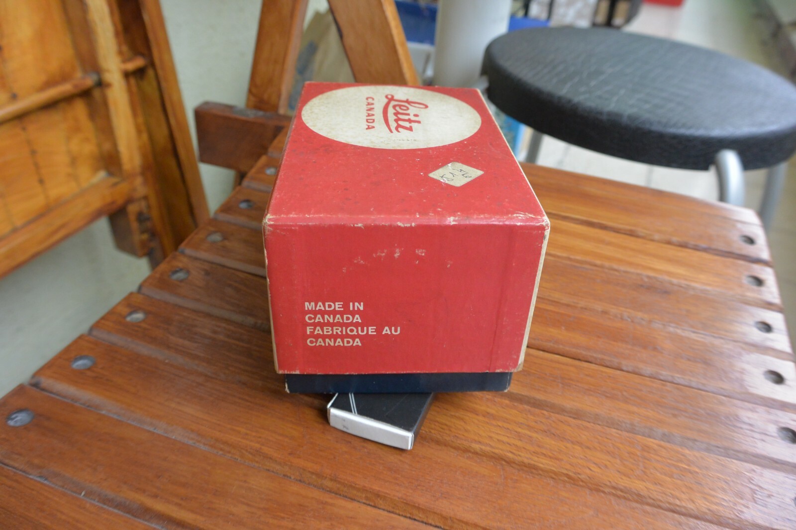 Vintage Leitz Leica Empty Box for 90mm f2 Summicron M Lens , US DUTIES INCLUDED