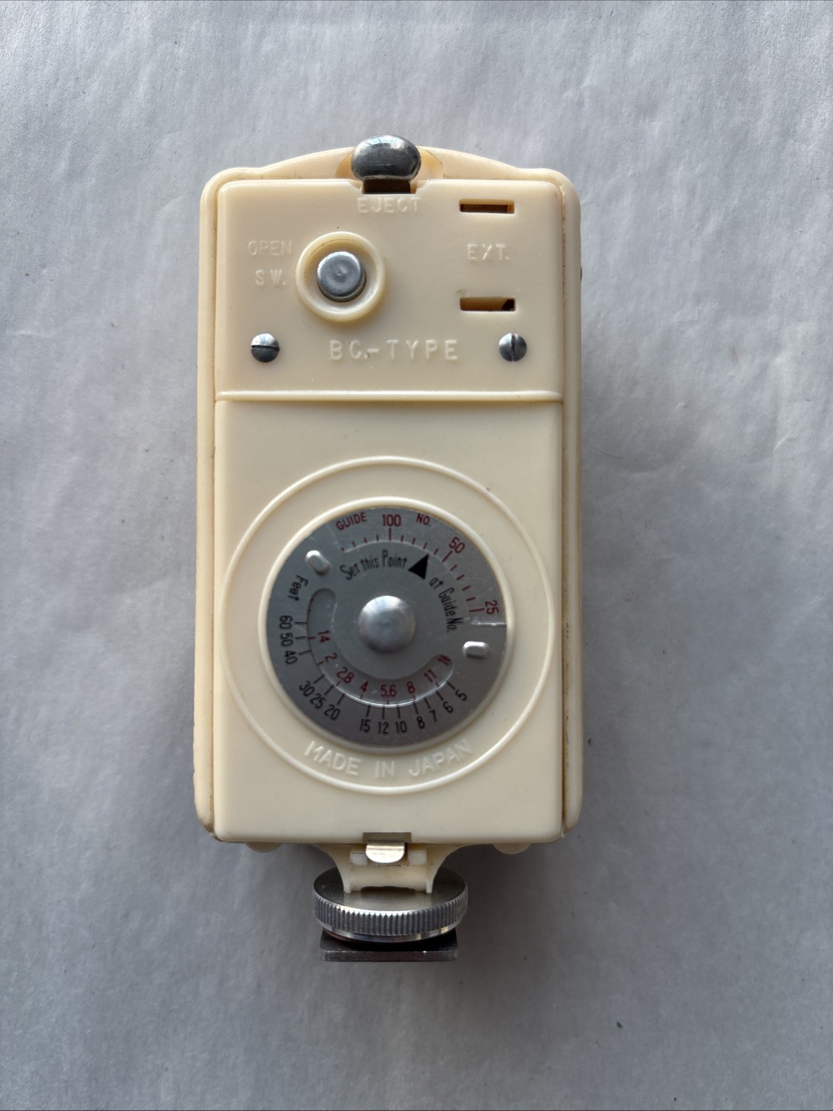 Alpex Vintage Junior Pocket Flash Gun Camera Flash Gun With Case -UNTESTED