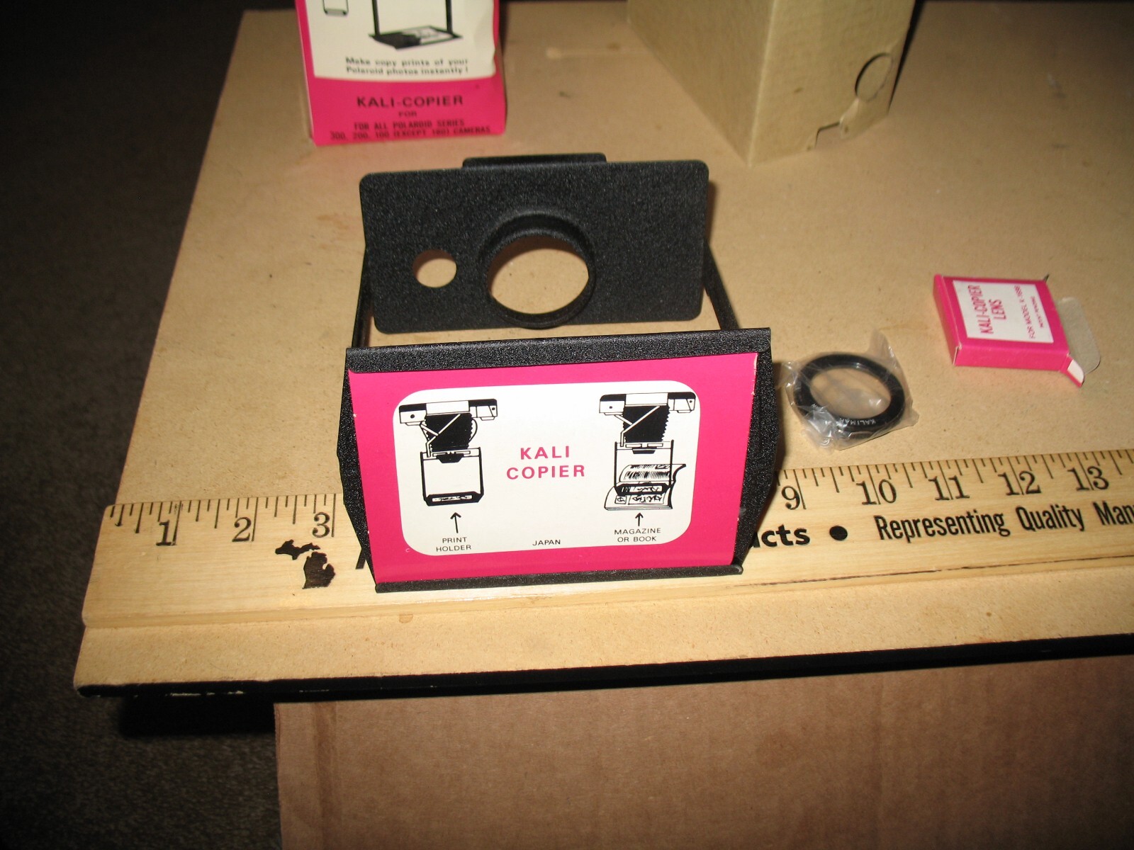 VTG NOS KALI COPIER FOR POLAROID AUTOMATIC COLOR PACK CAMERAS SERIES 300 200 100