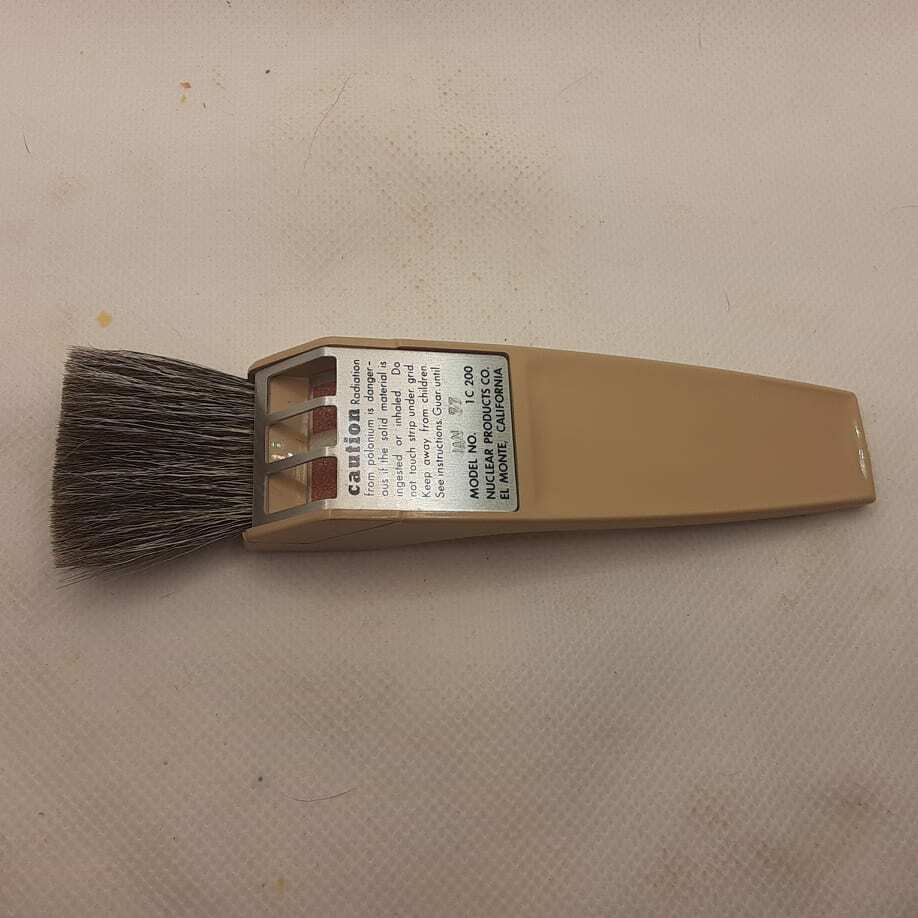 Vintage Staticmaster Photo Brush 1C200 with Original Box MINT