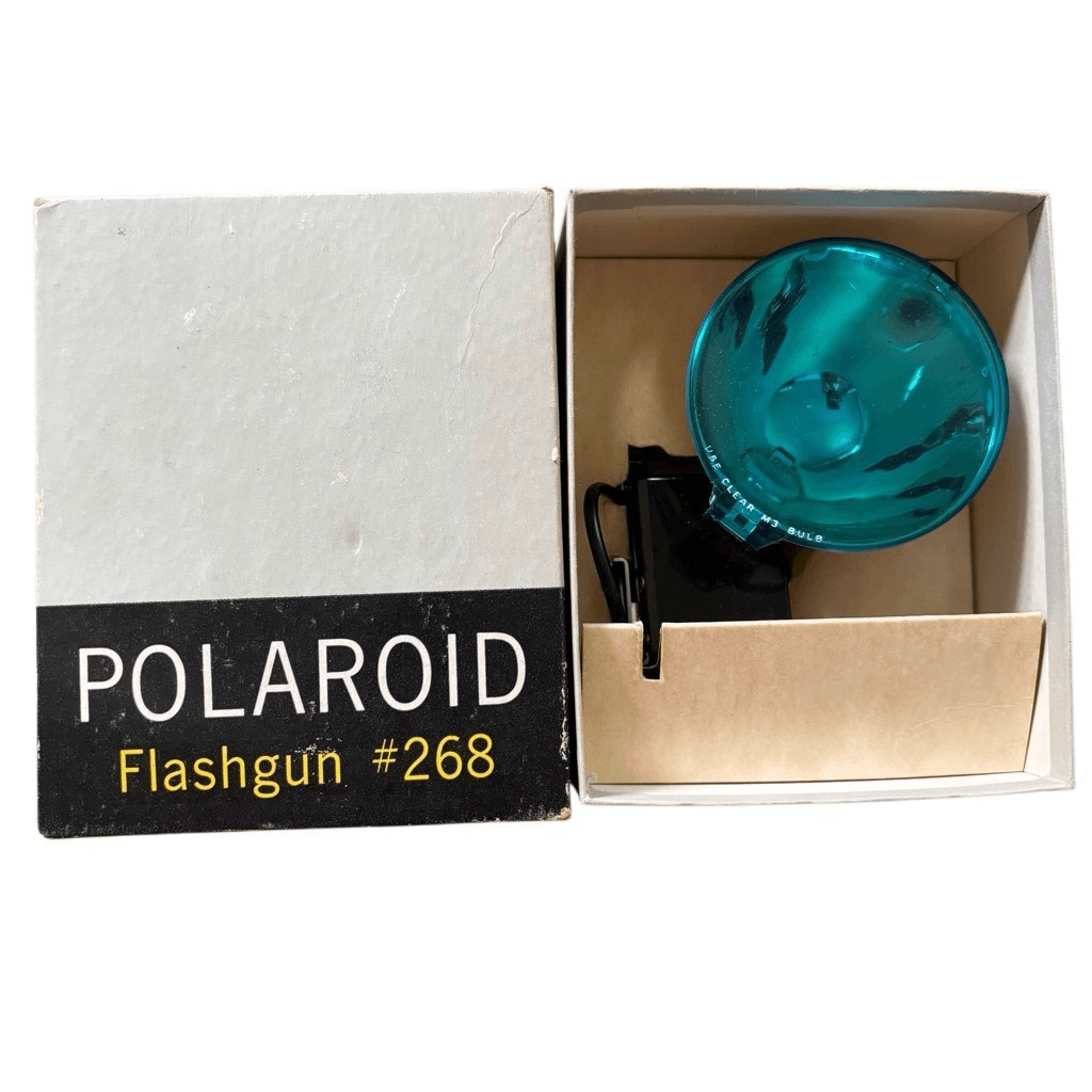 Polaroid Flashgun #268 Camera Flash In Original Box
