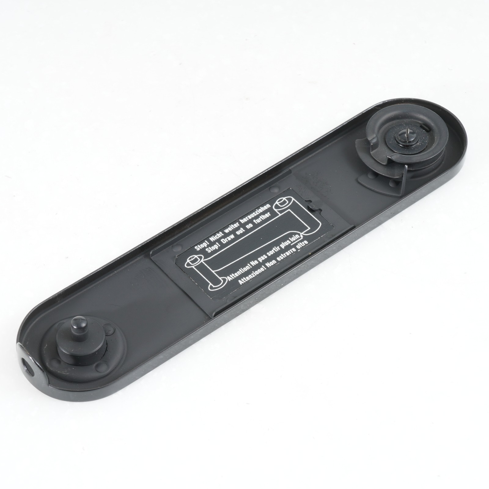 :[VERY RARE] Leica IIIa Black Paint Camera Base Plate Part – NOS
