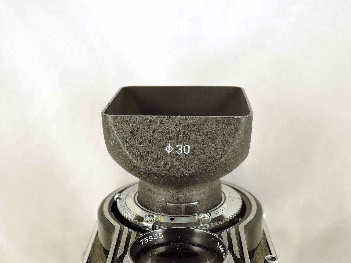 Flexaret Meopta Shade Hood Ø 30 Lens Hood for Flexaret II – V Very Preserved