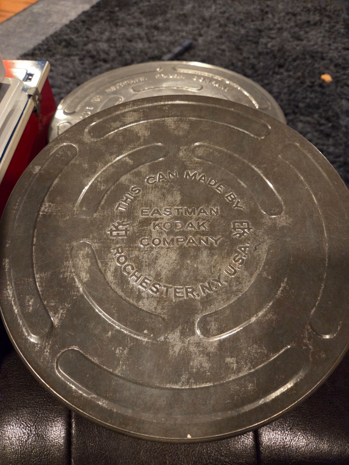 Vintage Eastman Kodak Company Metal Film Tin Canister Can