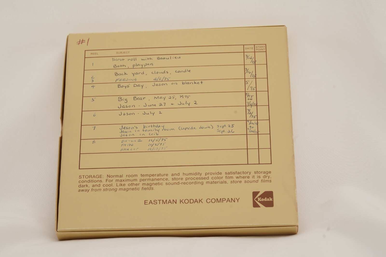Kodak 884 Super 8mm Movie Reel, 400ft (7 inch) 4 of 8