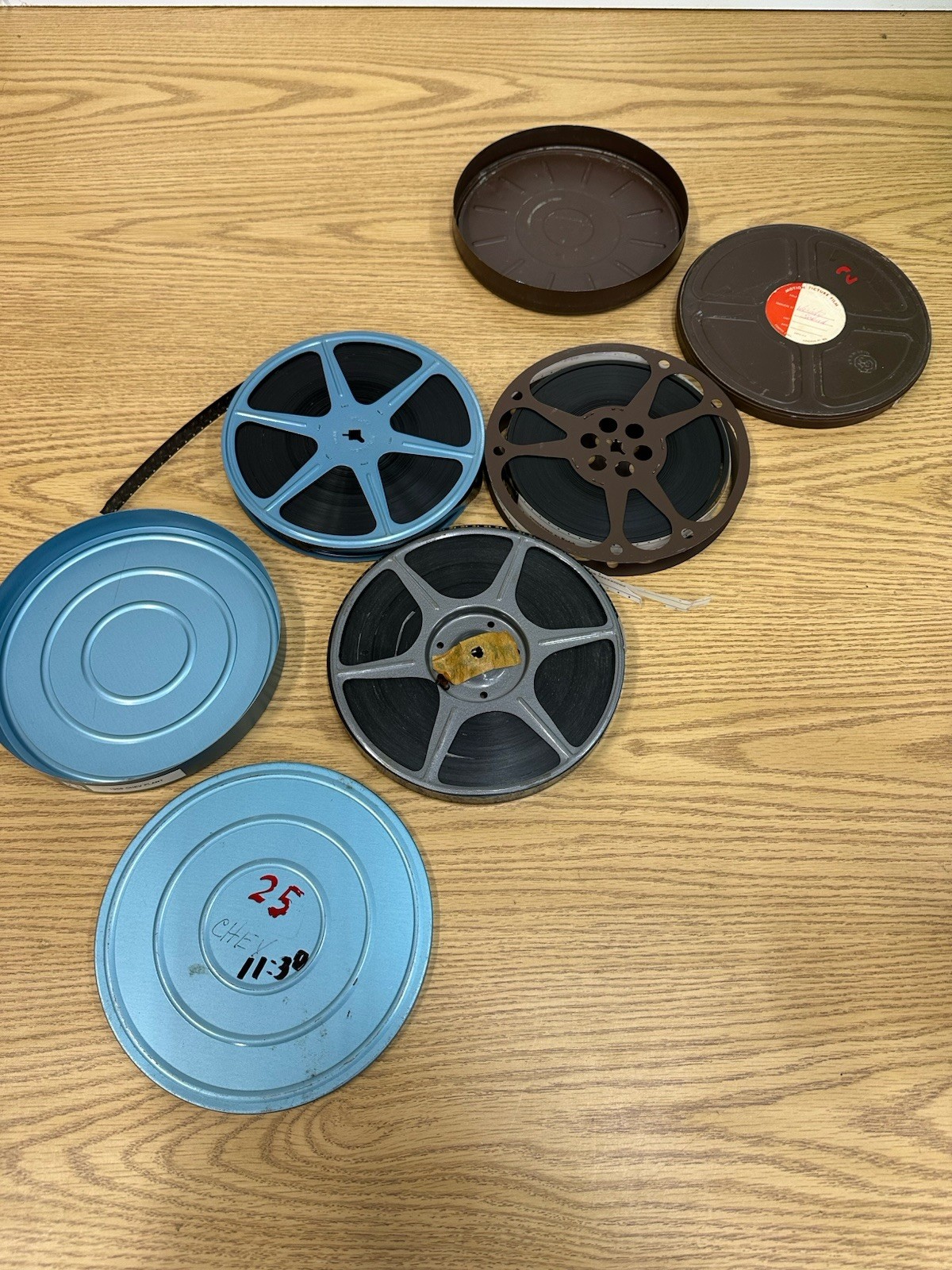 3 Vintage 16mm Reels 1960s