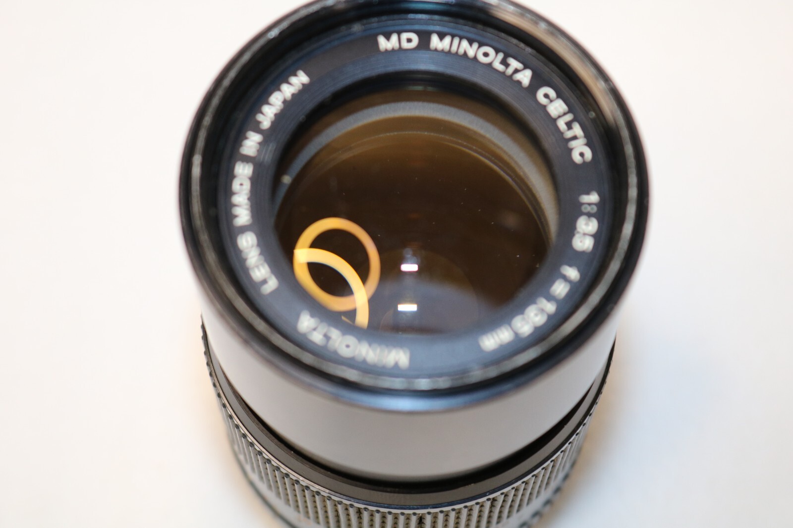 Minolta MD Celtic 135mm 1:3.5 Lens. F3.5 Manual Focus Prime Portrait lens