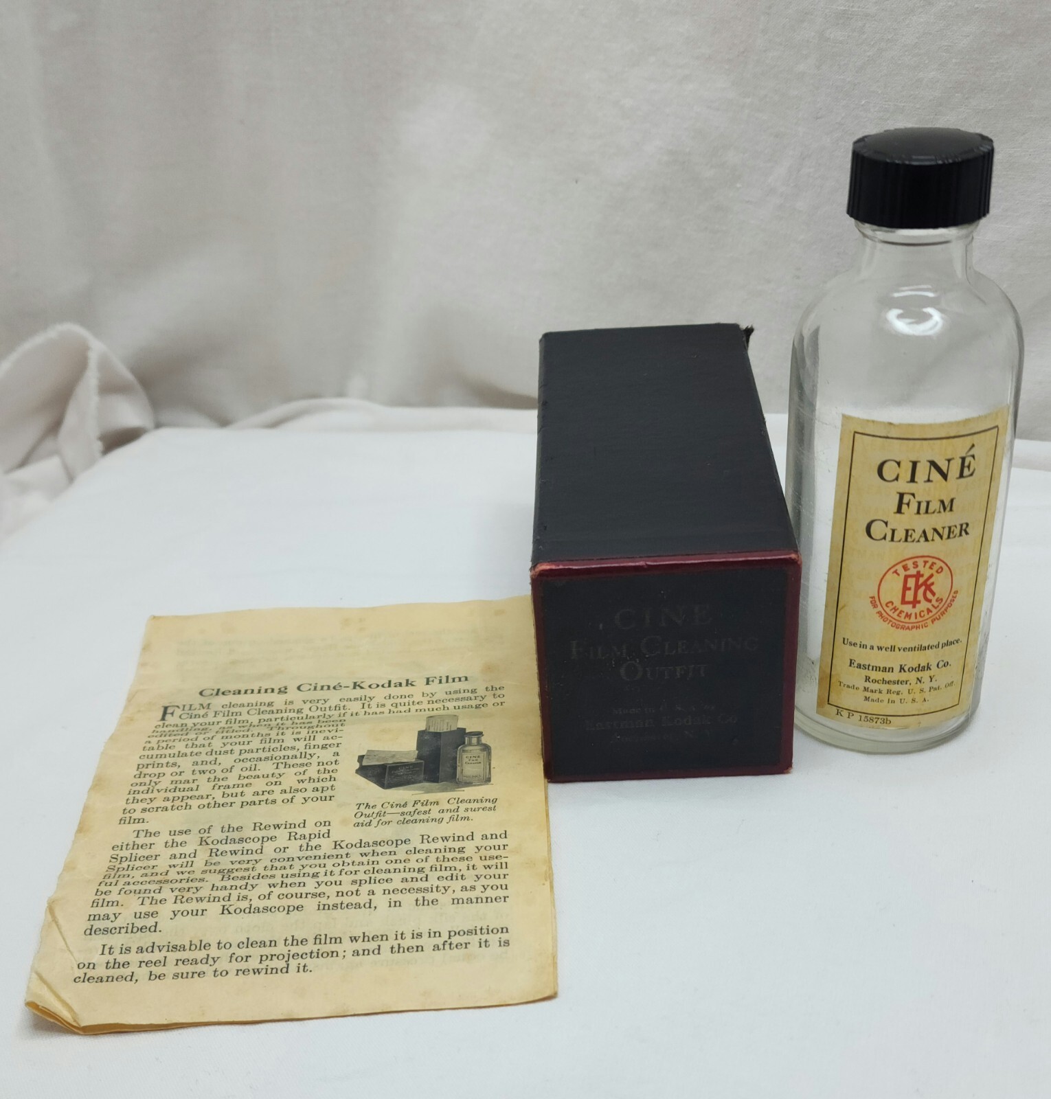 Cine Film Cleaner Eastman Kodak Vintage RARE