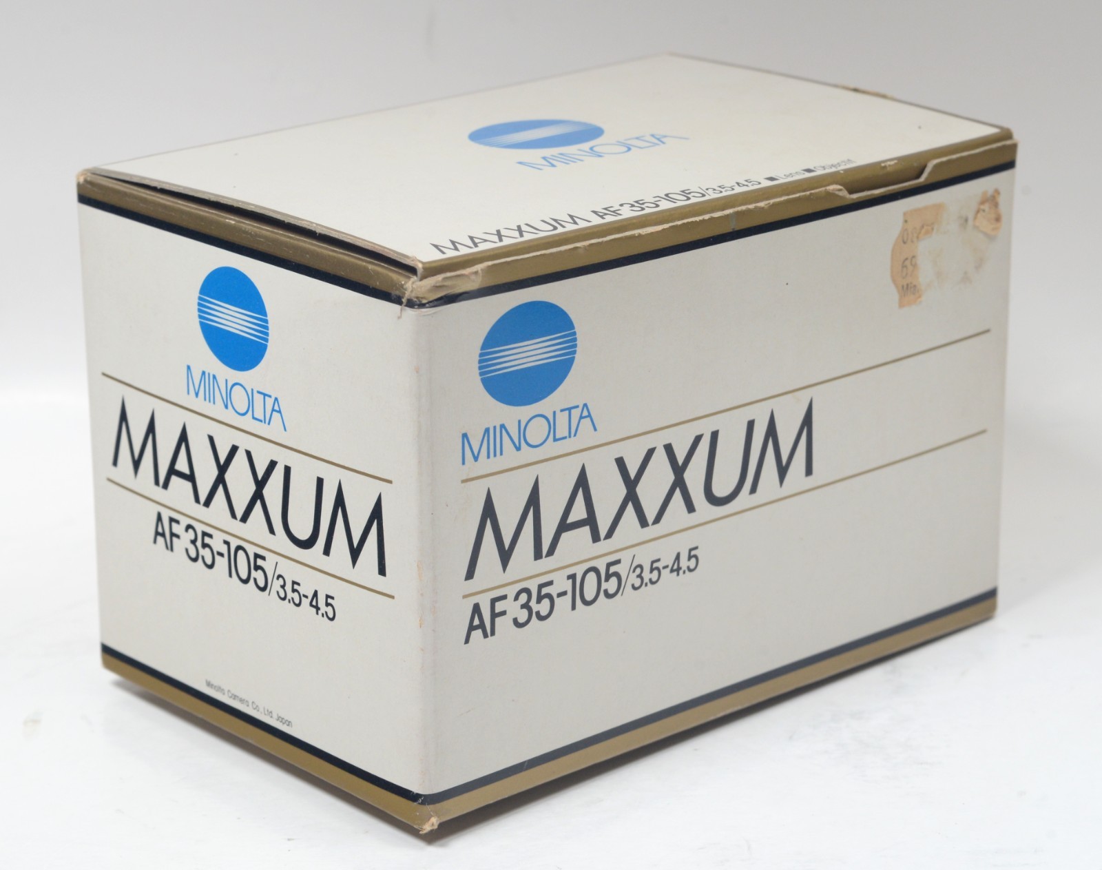 Original Minolta Maxxum AF 35-105mm f/3.5-4.5 Lens Box & Inserts – EMPTY