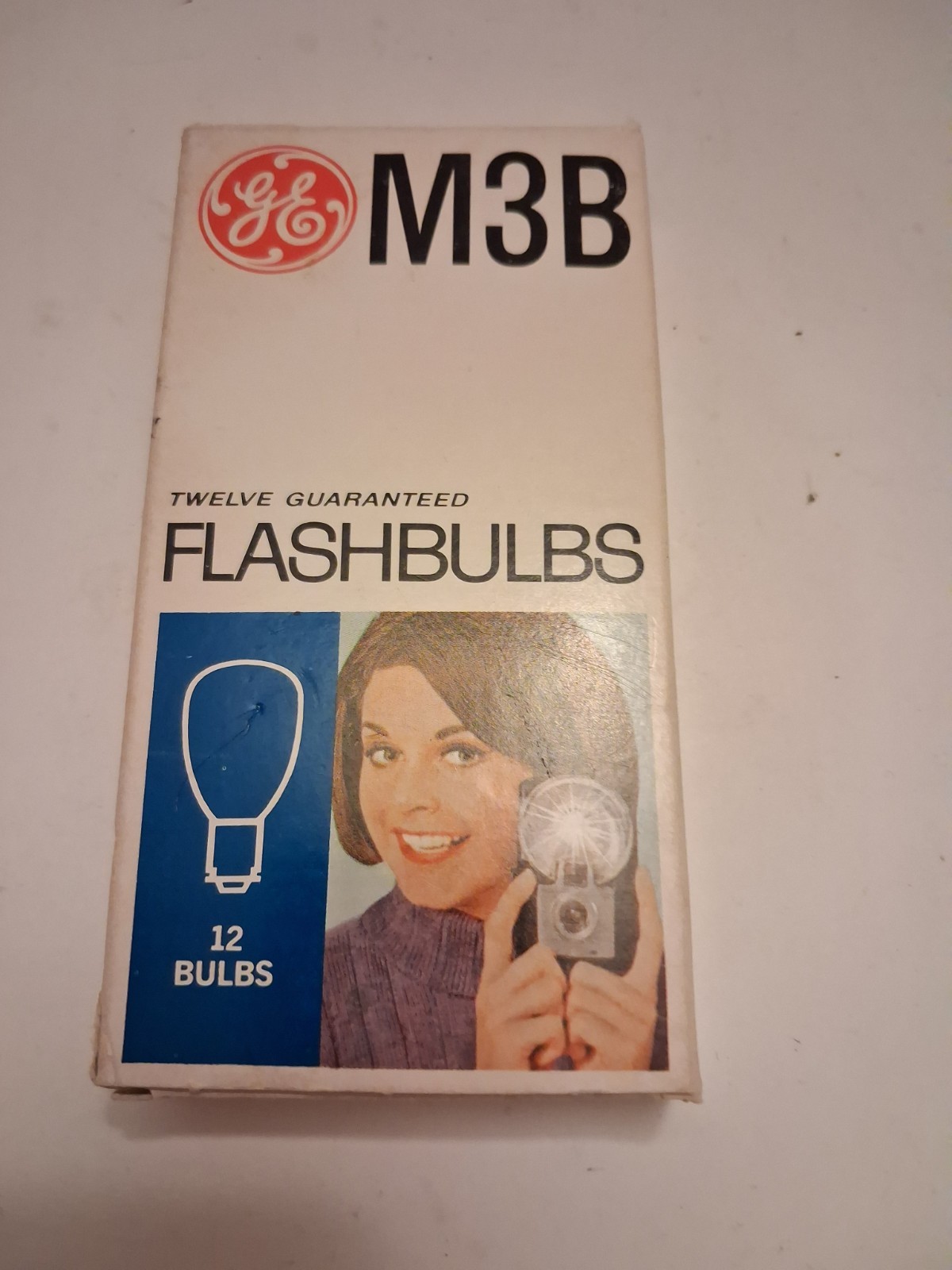 Vintage Camera Flasbulbs M3b Box of 12 One Is Missing So 11 Bulbs New Old Stock