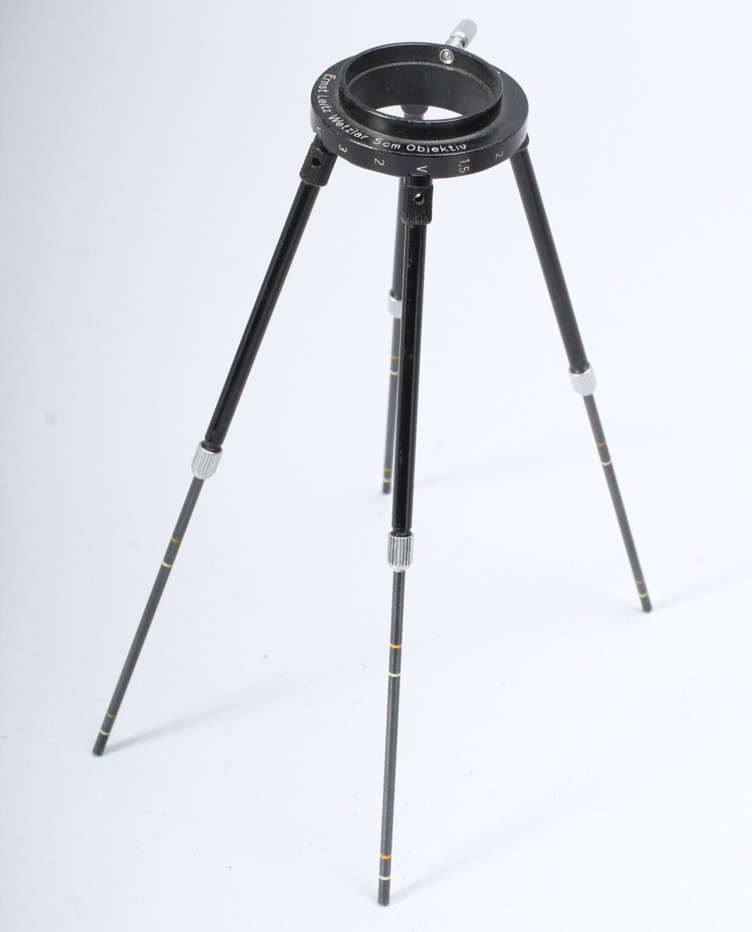 LEITZ 16520 BEHOO COPY STAND W EXTENSION TUBES FOR 5CM ELMAR & SUMMAR LEICA