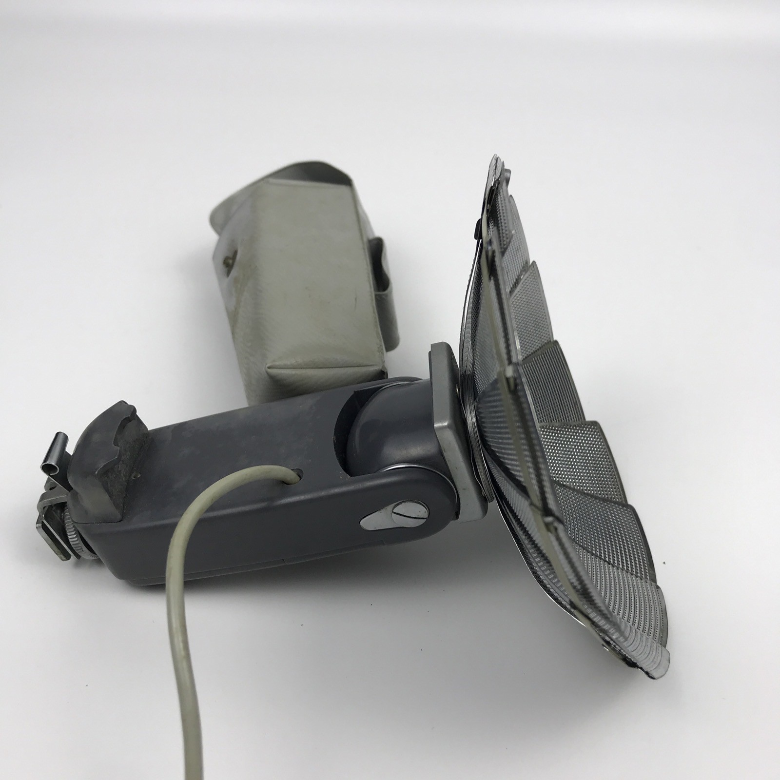 Vintage Honeywell Tilt-A-Mite Camera Flash Unit with Case Untested