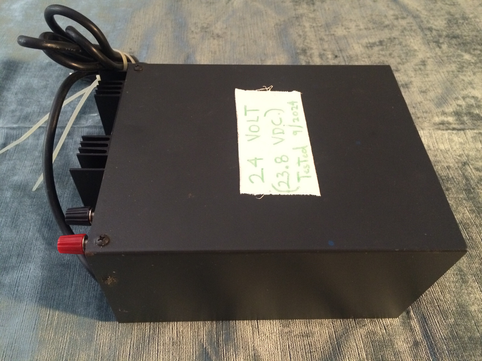 NORRIS FILM PRODUCTS POWER SUPPLY, 110 V.A.C. to 24 V.D.C. for TIME-LAPSE MOTORS