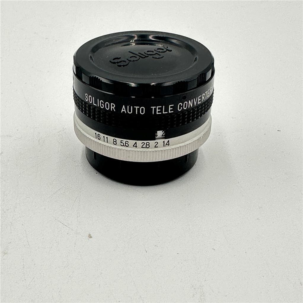SOLIGOR AUTO TELE CONVERTER 2X TO FIT PENTAX w/ Case