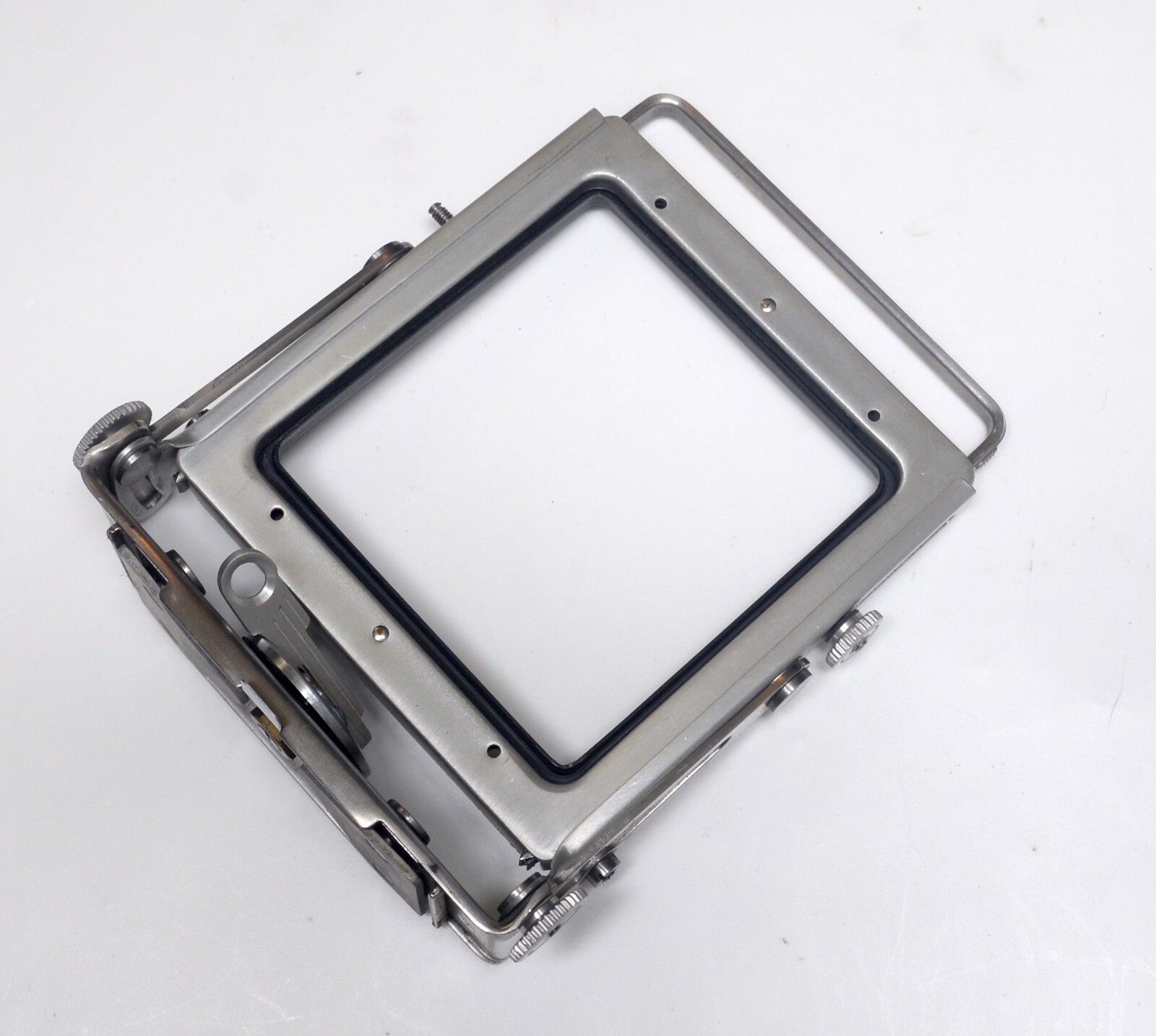 GRAFLEX Speed Graphic 34 Pacemaker Lens Board Holder Lock Press Vintage Camera