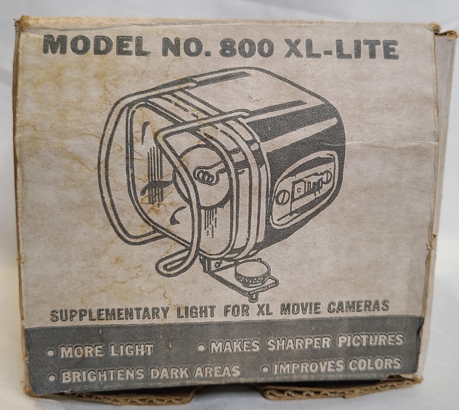 Vintage Acme-Lite Model No. 800 XL-Lite Camera Movie Light
