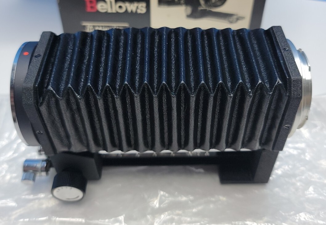 Asanuma Magic Automatic Bellows for Minolta Manual Focus Camera. Nice.