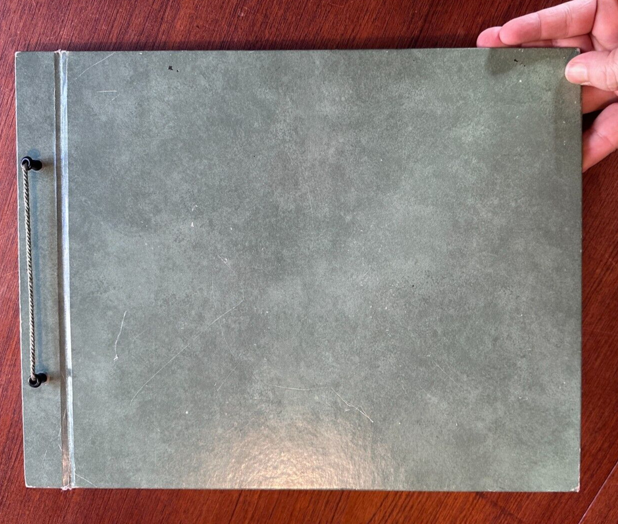 Vintage Green Photo Album 1940’s Grannycore Memories Grandma Cottagecore Old