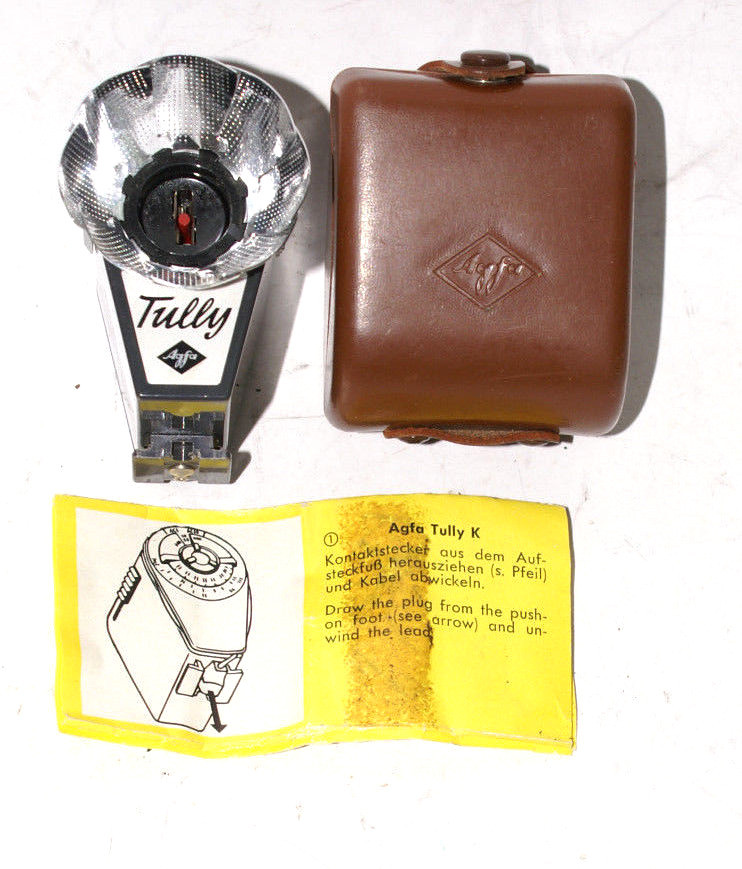 AGFA Tully K (AG 1) Flash Unit W/ Case & Manual