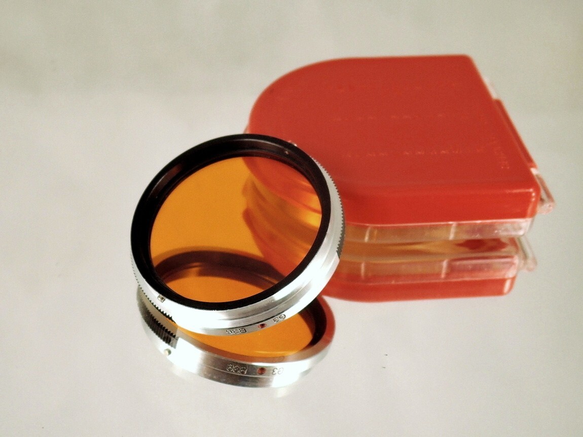 Flexaret G3 B36 Color Filter MEOPTA Genuine Accessories Rare+ The oldest version
