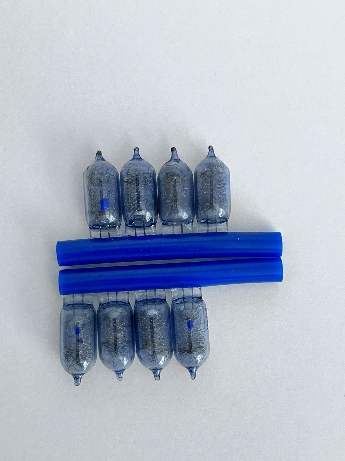 Vintage Sylvania Blue Dot AG1B Flashbulbs Blue Bulbs In Box qty 8