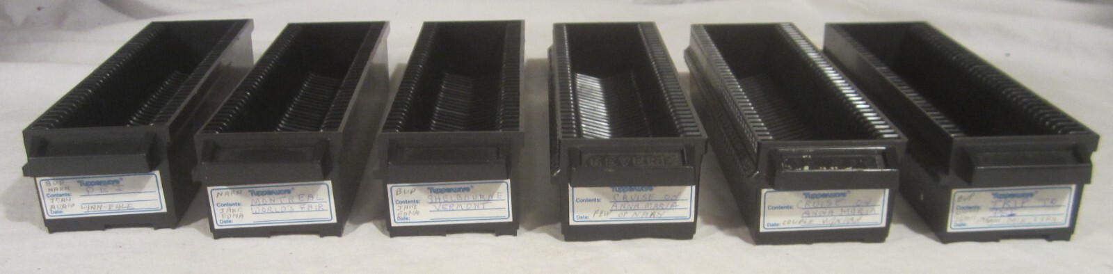 BARNETT & JAFFE BAJA — 540-Slide Carrying Case for 35mm Slides – Plus Six Trays
