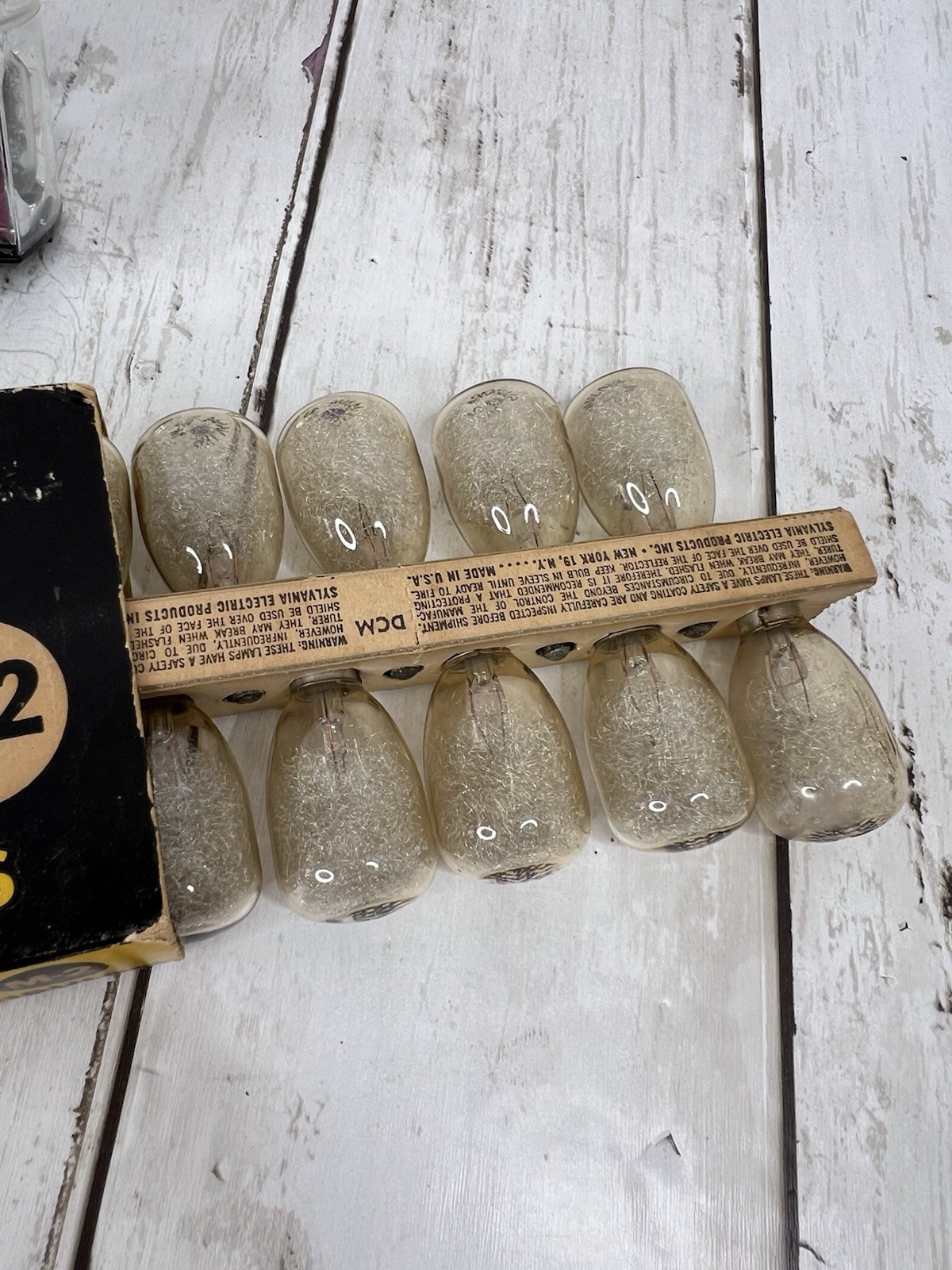 12 Sylvania Blue Dot bulbs 3 Magicube Bulbs Lot Photo Untested Vintage