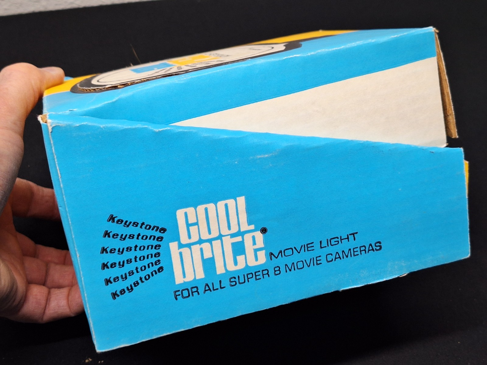 Vtg KEYSTONE COOL BRITE MOVIE LIGHT USA for all SUPER 8 MOVIE CAMERAS