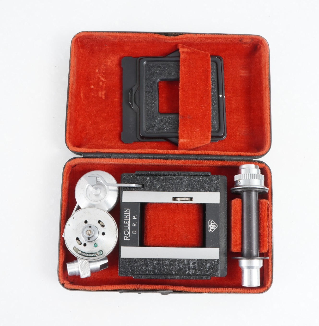 -[EX+++] Rollei Rolleikin 35mm Conversion kit w/Case For Rolleiflex 2.8f 3.5f