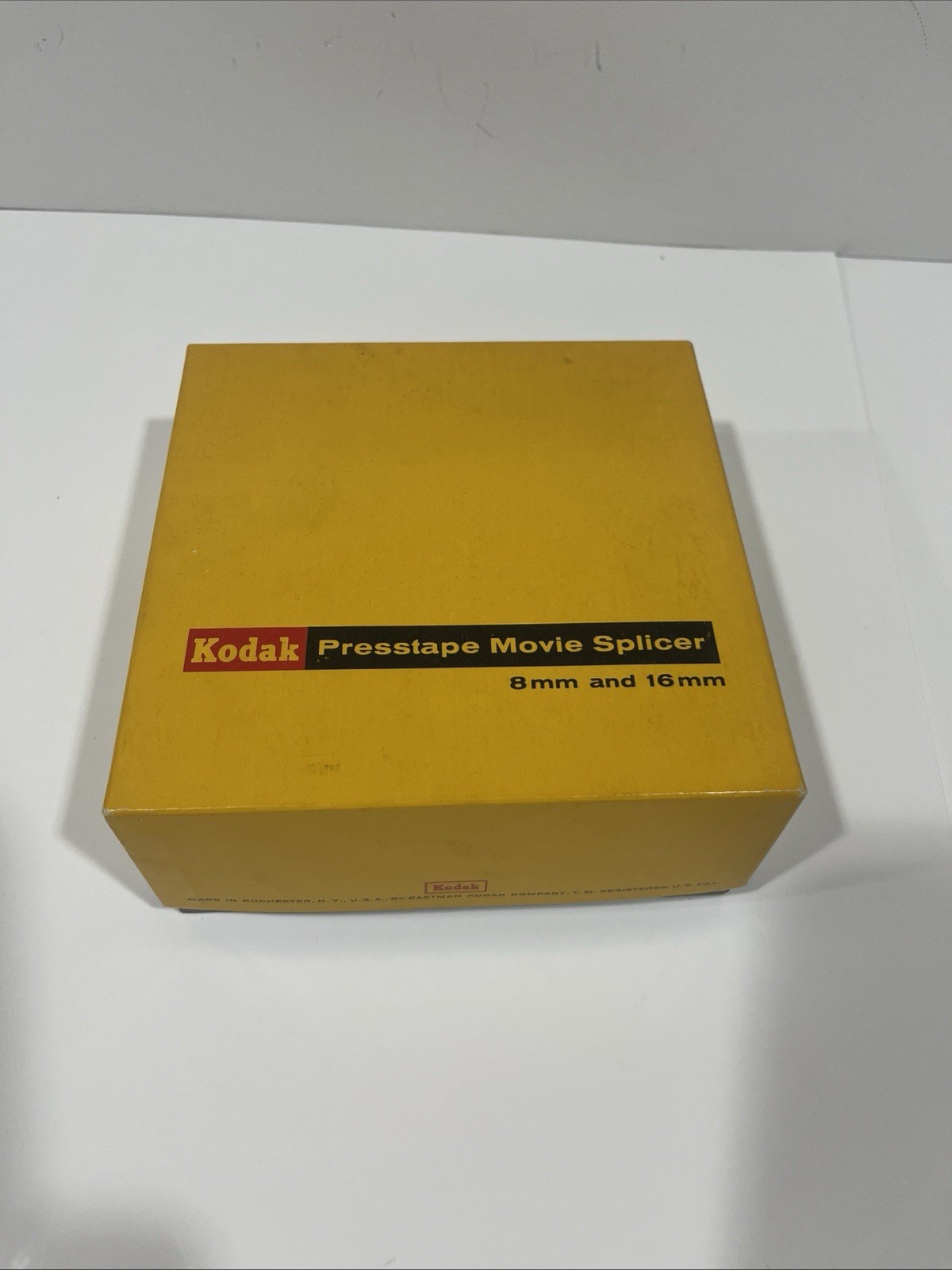 Kodak Presstape Movie Splicer 8mm And 16mm Original Box No 64 Vintage USA Made
