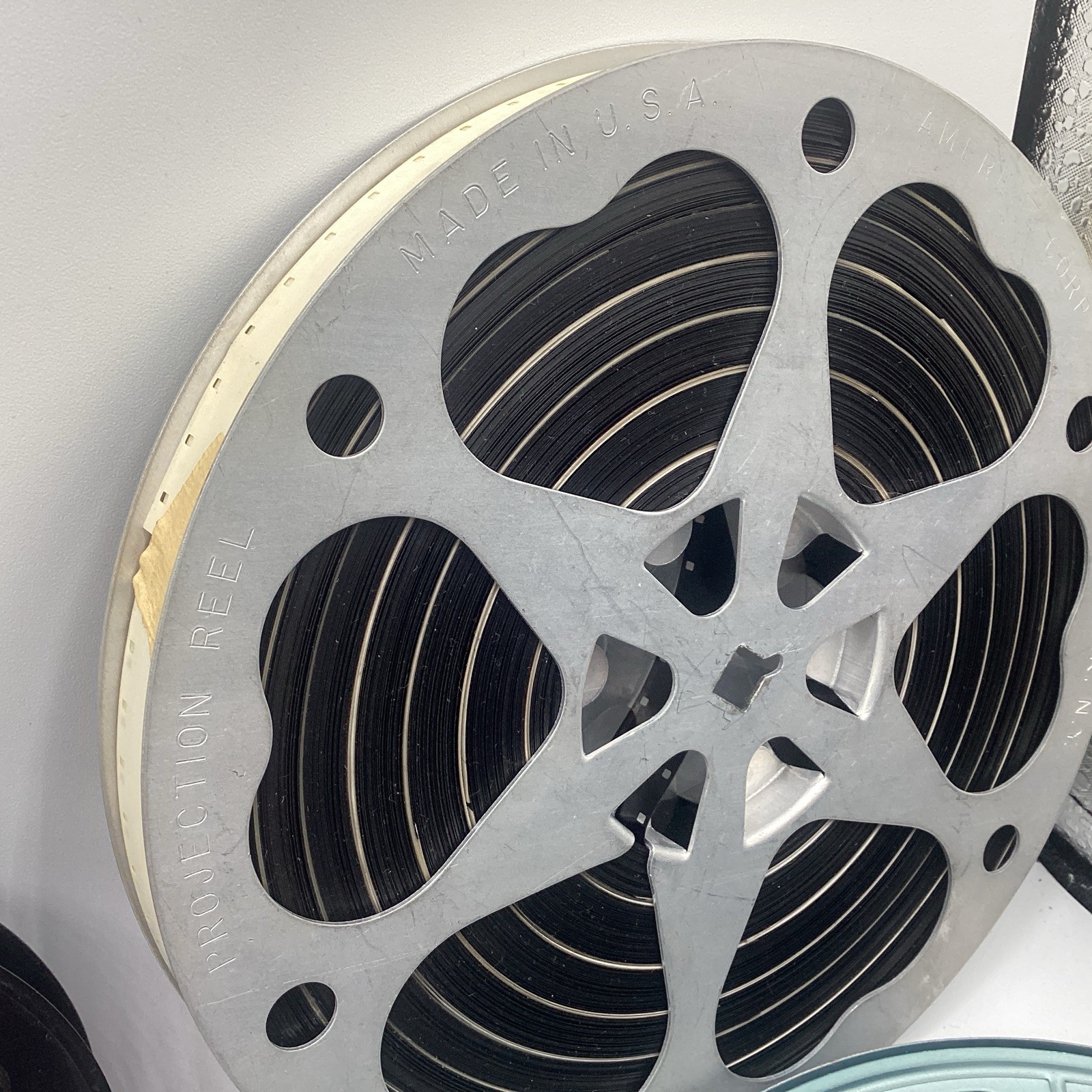 8mm Film Reels Metal Vintage Mix Lot 4 Empty 4 Full Home Movies Vacation Viewer