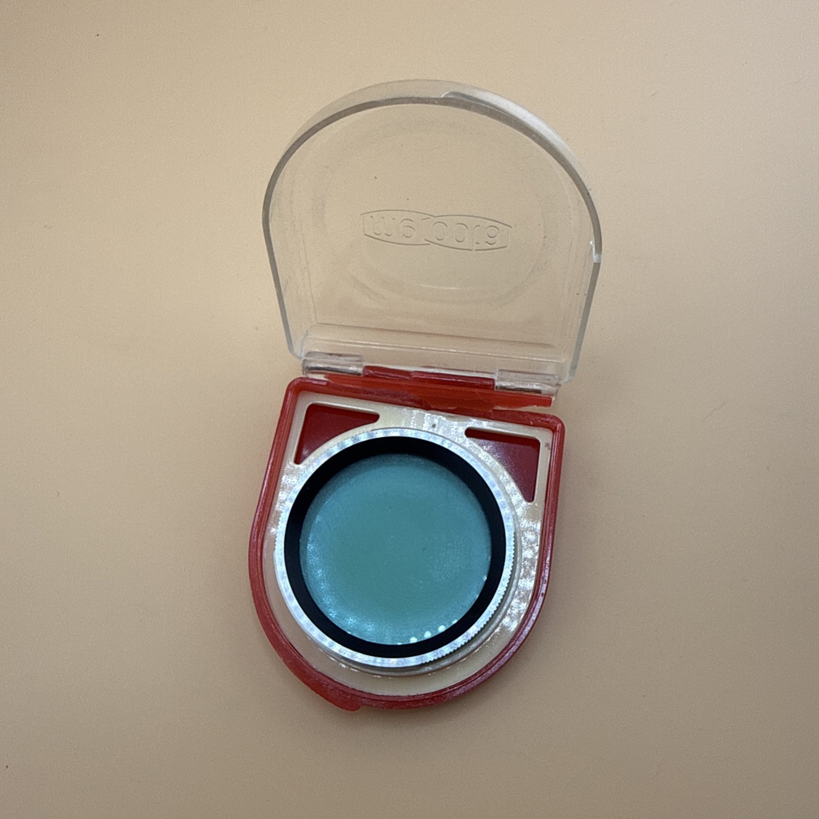 Flexaret 2 Piece MEOPTA B1 B36 Color Filter Czechoslovakia Genuine Blue & Yellow