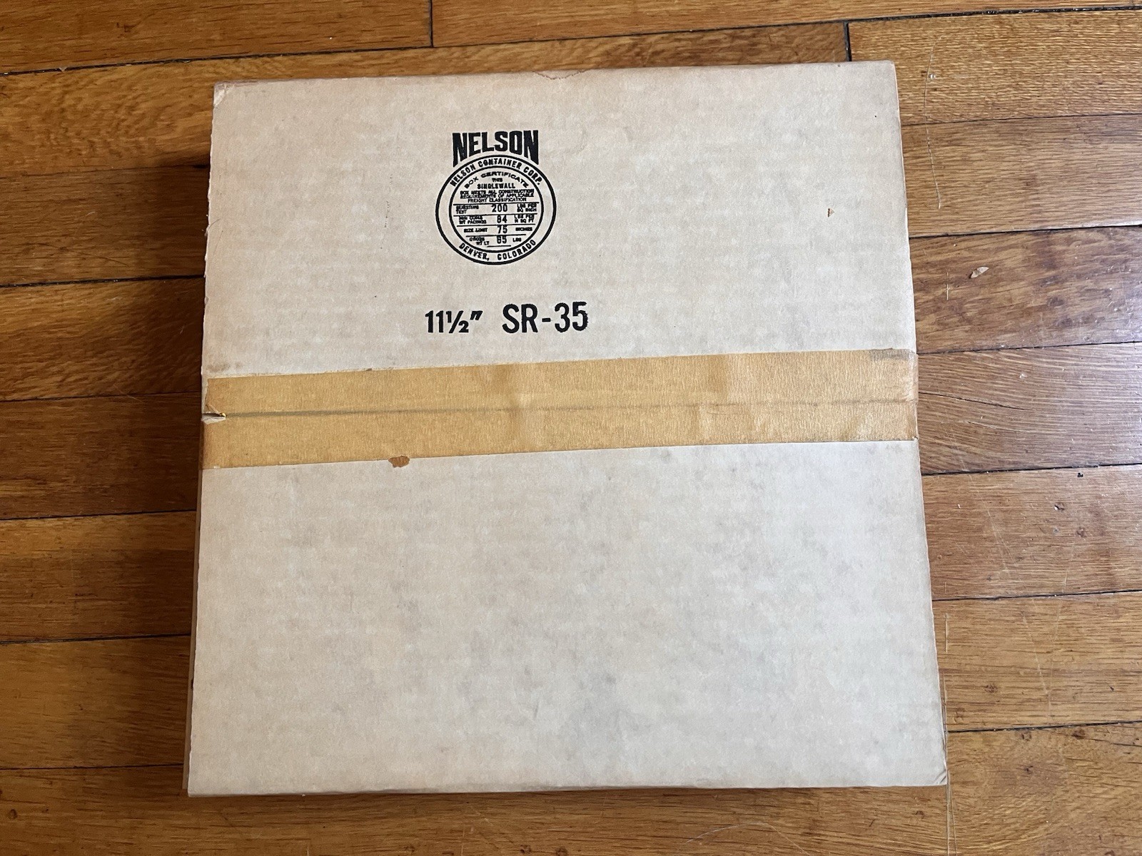 35MM 1200 ft J & R Film Co Movie Projector Split Reel 11-1/2″ NEW IN BOX
