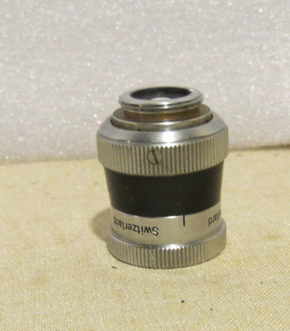 Kern paillard Yvar 1:2.5 f=12.5mm bolex film camera lens leather case No. 370755