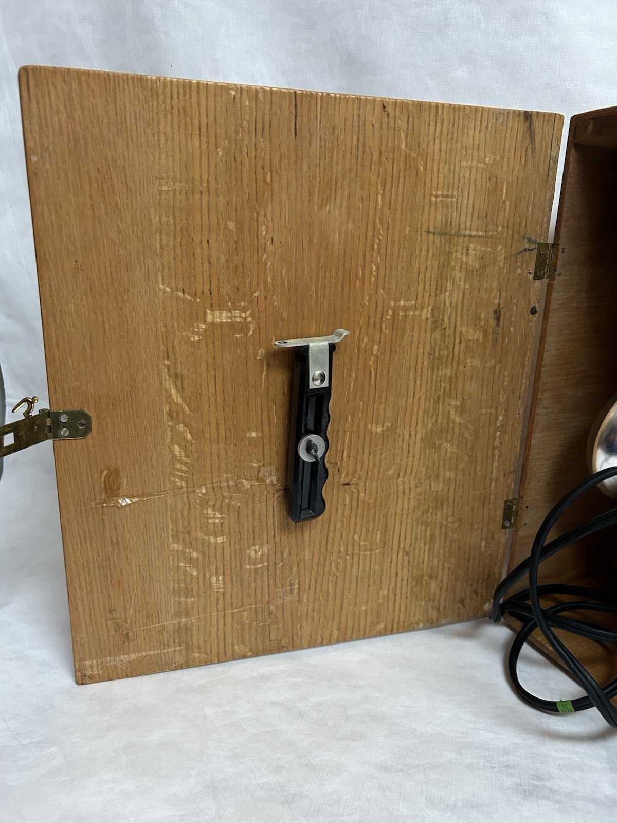 Vintage GE Photography Movie Light Bar With Wooden Case – TESTED