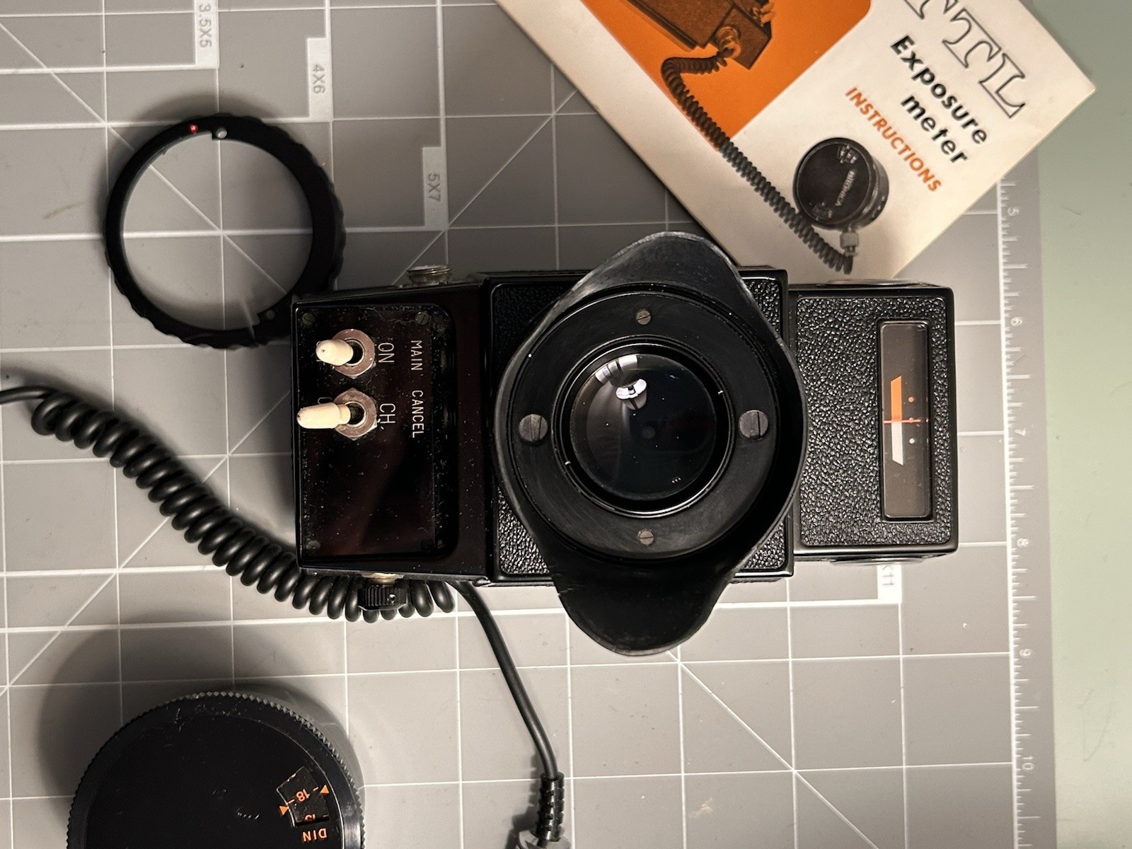 Bronica S2 S2A TTL Exposure Meter Finder And Manual